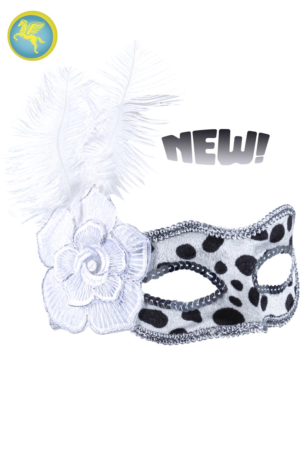 MASCHERA DALMATA LUSSO 